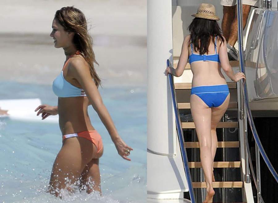 Джессика Альба и Энн Хэтэуэй