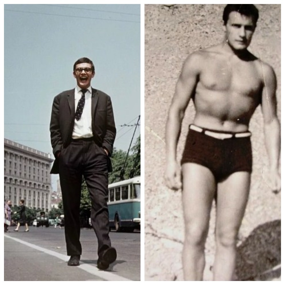 Михалков и Пороховщиков в молодости