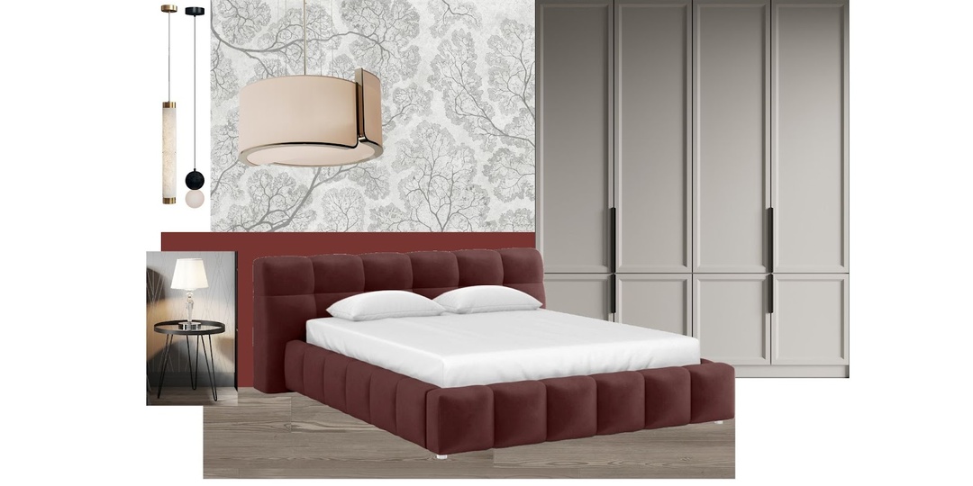 Как цвет кровати влияет на интерьер: 3 примера от дизайнера