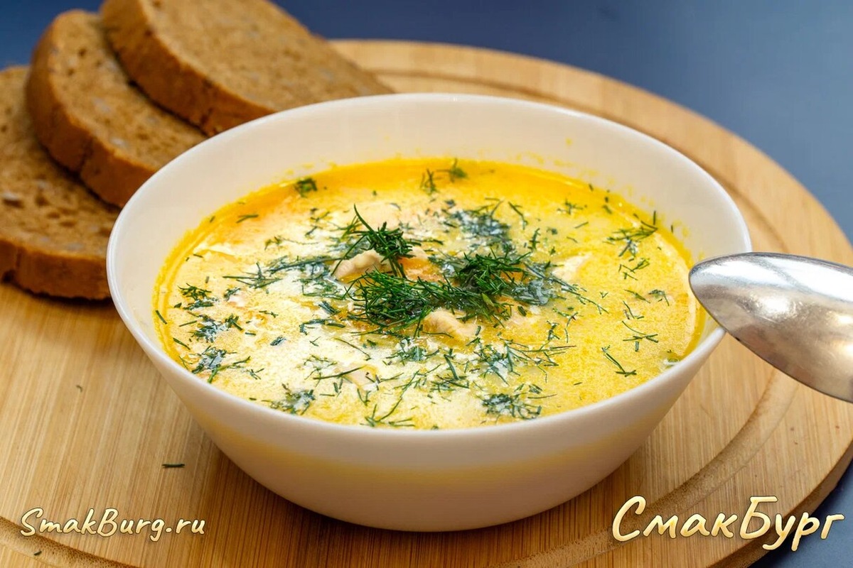Аппетитный сырный суп с индейкой для всей семьи - такой простой и удивительно-вкусный!