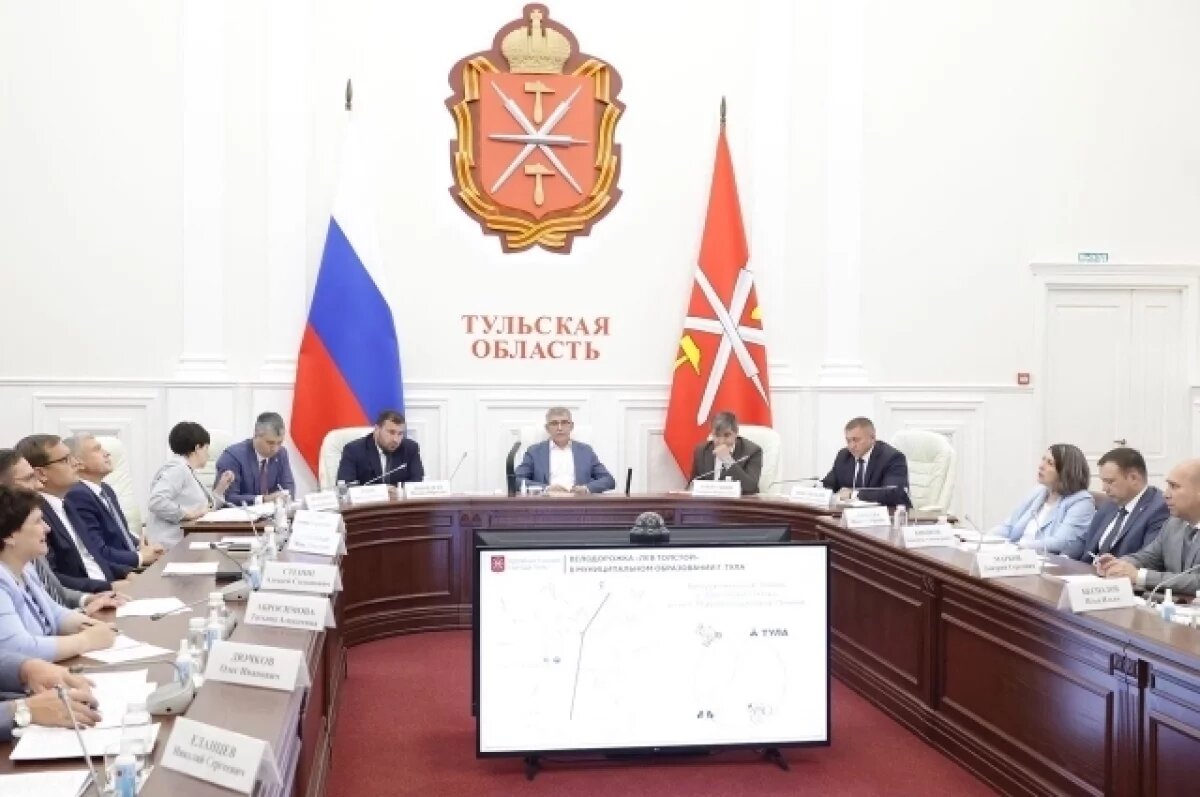    В Туле продолжают строить веломаршрут «Лев Толстой»