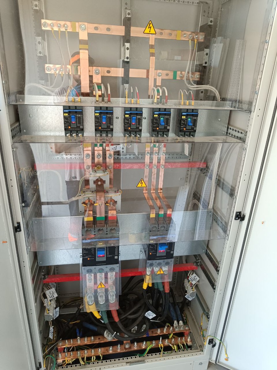 Щит ВРУ на объекте АГНКС Газпром 