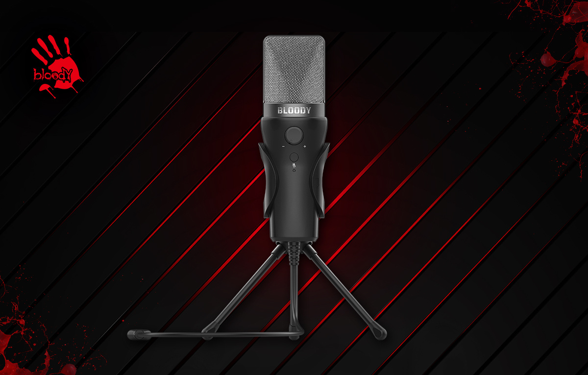 Микрофон может работать портативно или крепиться на ударопрочном штативе-треноге, который идёт в комплекте. 