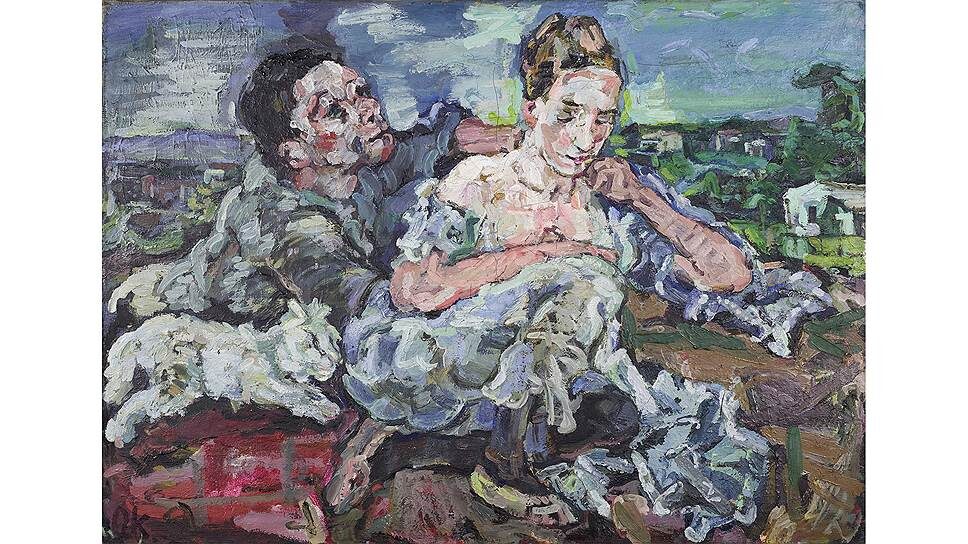 «Альма Малер и Оскар Кокошка», 1913
Фото: Leopold Museum, Vienna, источник: https://www.kommersant.ru/doc/3983950