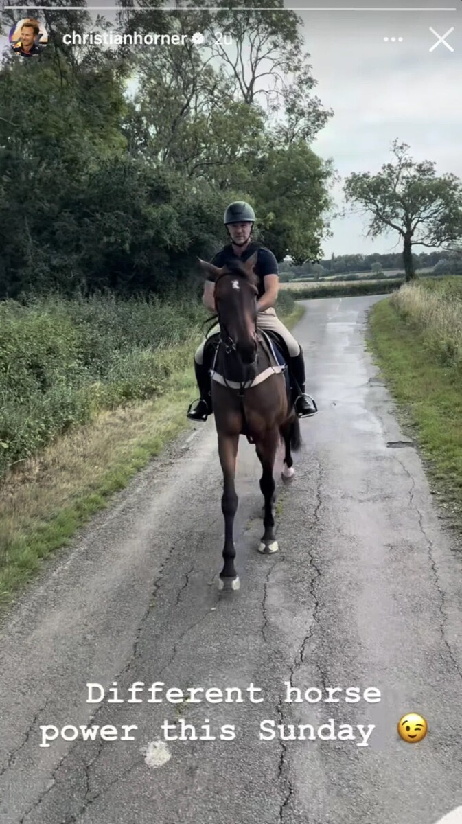    Кристиан Хорнер в дни Гран При БельгииФото: Соцсети