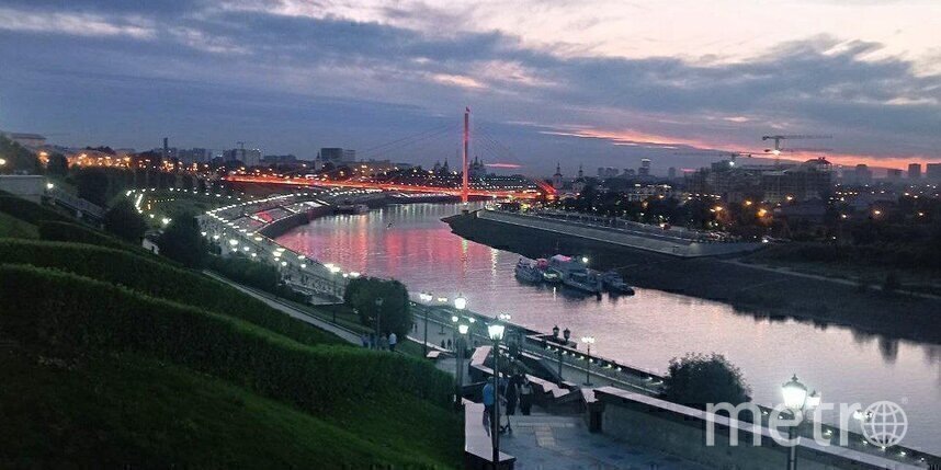    Набережная реки Туры.Зинаида Белова