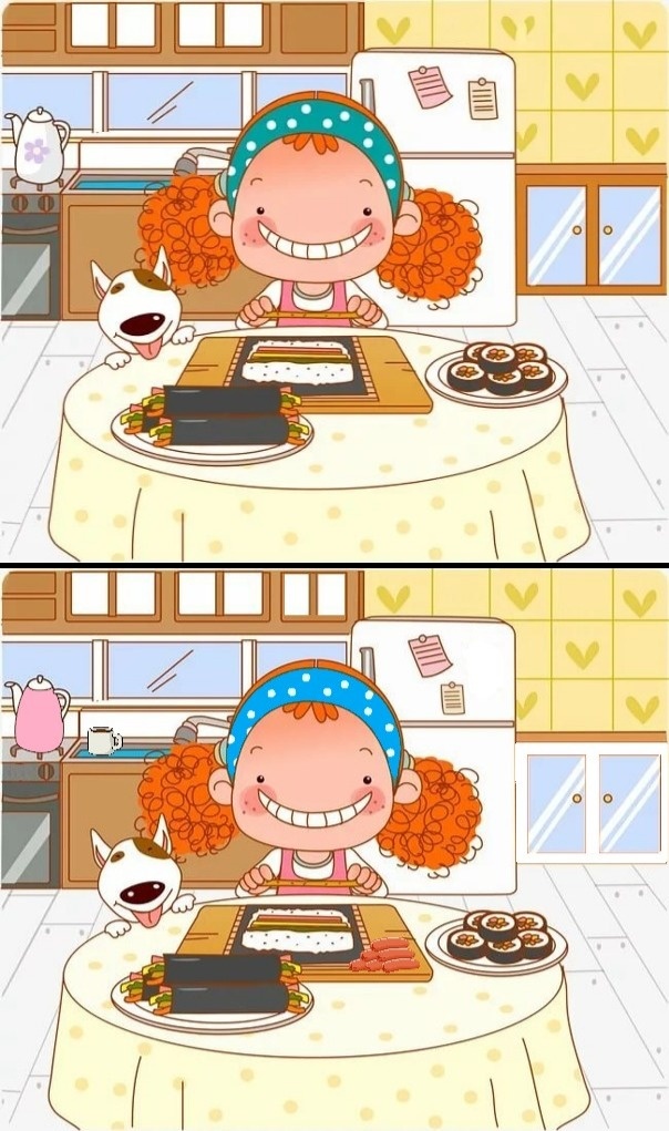 Найдите 10 отличий *Умная кухня