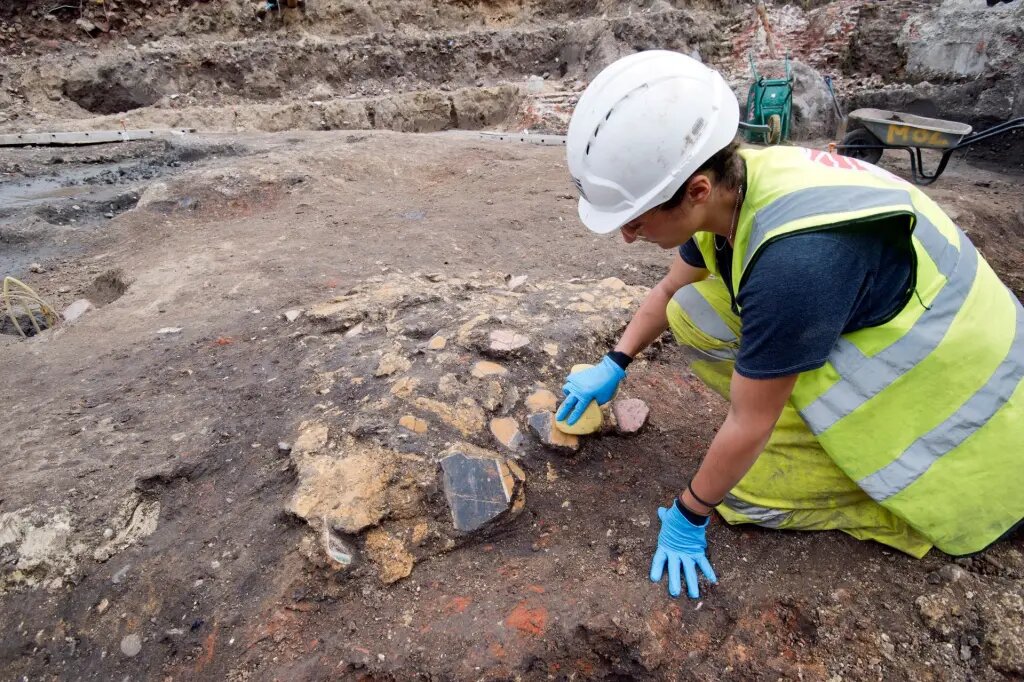 Обнаруженное произведение искусства было скрыто от глаз 1800 лет.
Фото: Лондонский музей археологии