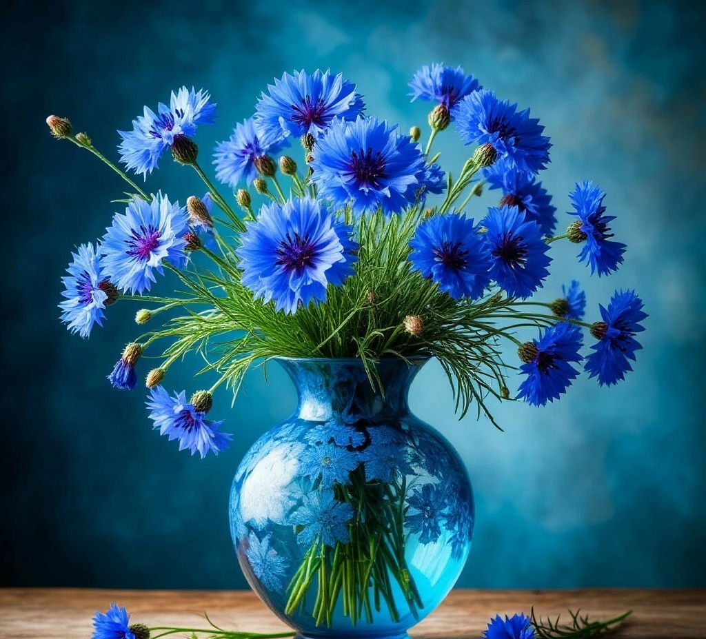 фото:васильки