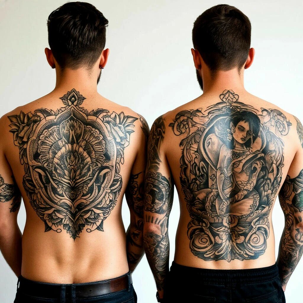 Виды наколок: