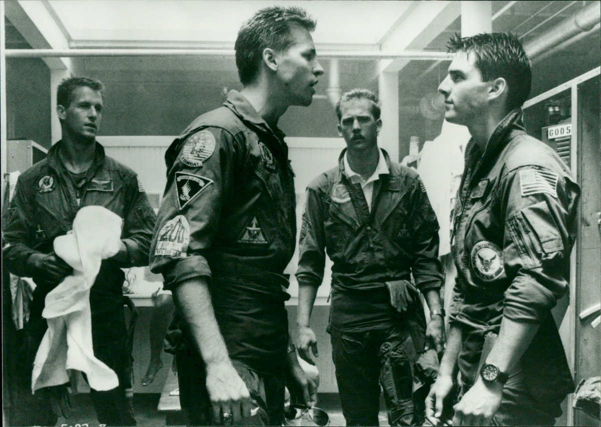 Маверик и Айсман, и их штурманы...