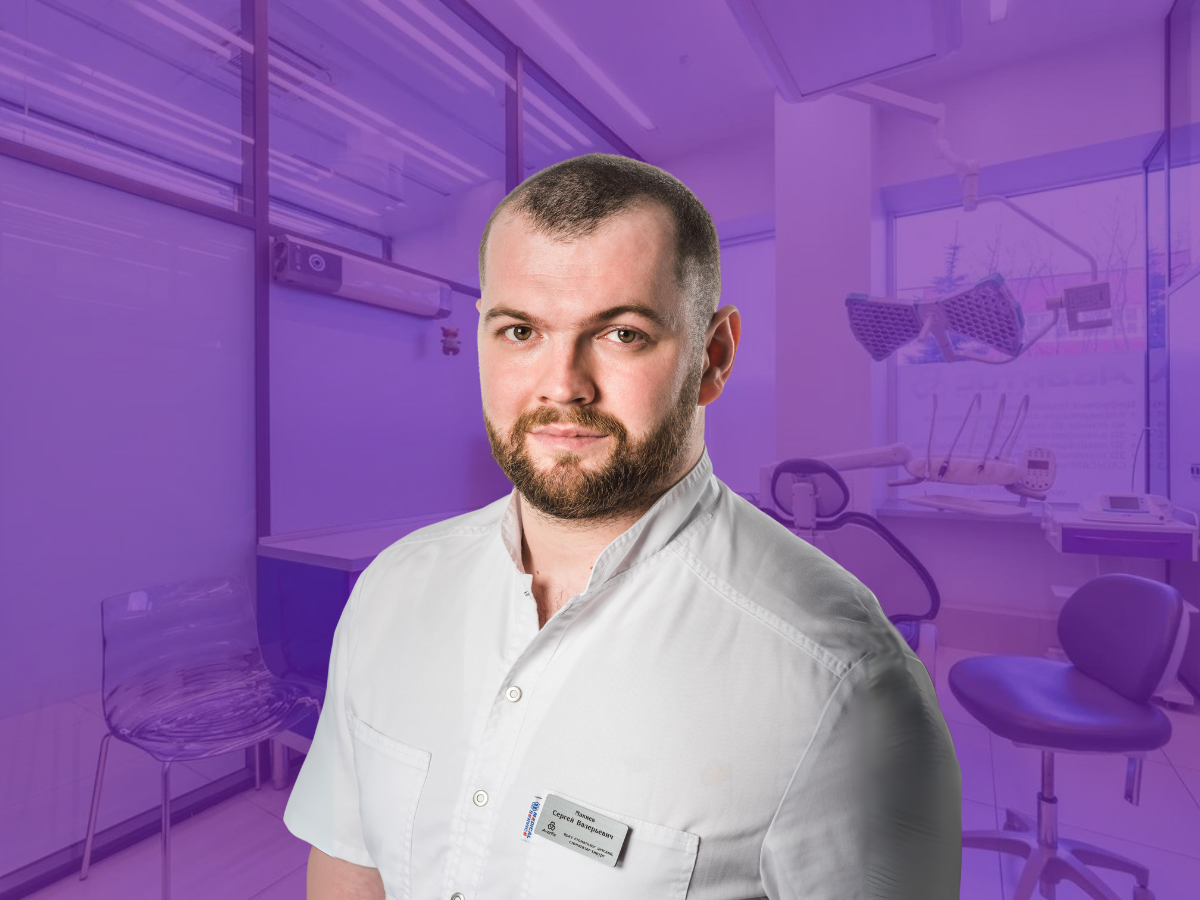 Стоматолог-хирург Макиев Сергей Валерьевич. Окончил Северо-Осетинский государственный университет имени Коста Левановича Хетагурова по специальности «стоматология» (СОГУ имени К.Л. Хетагурова, г.Владикавказ, 2015 г). Профессиональные навыки: хирургический стоматологический прием детей и взрослых в полном объеме, костная пластика (синус-лифтинг открытый, закрытый), установка имплантатов различных систем.