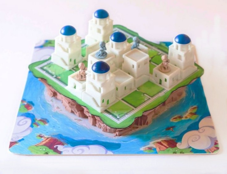 Игровое поле  Santorini