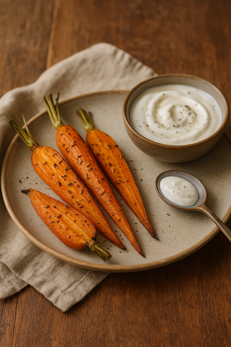 Запечённая морковь — сладкий вкус без сахара