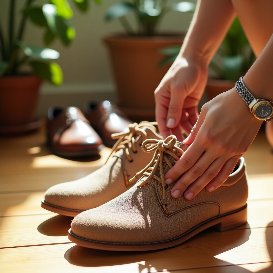 Летняя обувь — это лёгкие кеды, сандалии, мокасины и текстильные кроссовки, которые мы носим почти каждый день. И именно летом они подвергаются самой интенсивной нагрузке: пыльные улицы, раскалённый асфальт, солнечные лучи, пот, случайные брызги воды или грязи