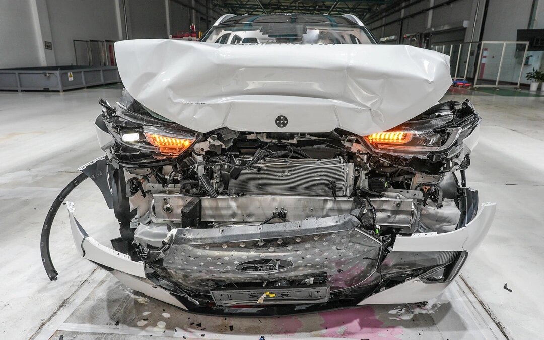 Краш-тест Chery Tiggo 7. Фото Euro NCAP