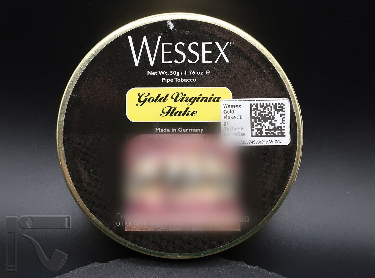 Трубочный табак Wessex Gold Virginia Flake. Фото:©канал "Уголок Курильщика"