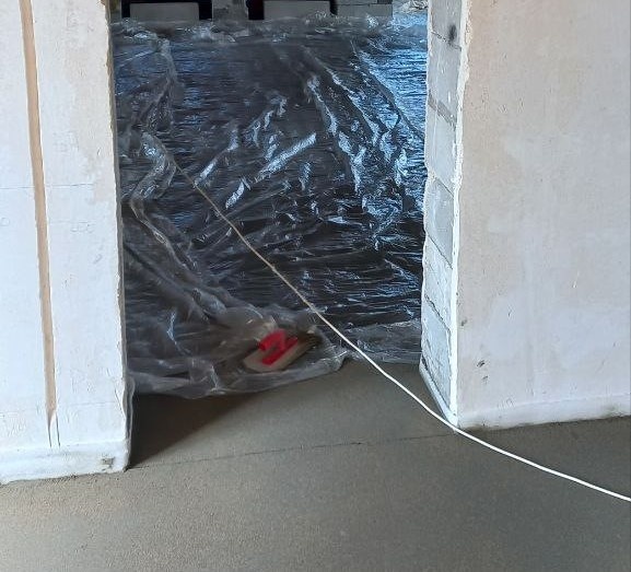 Созревание полусухой стяжки