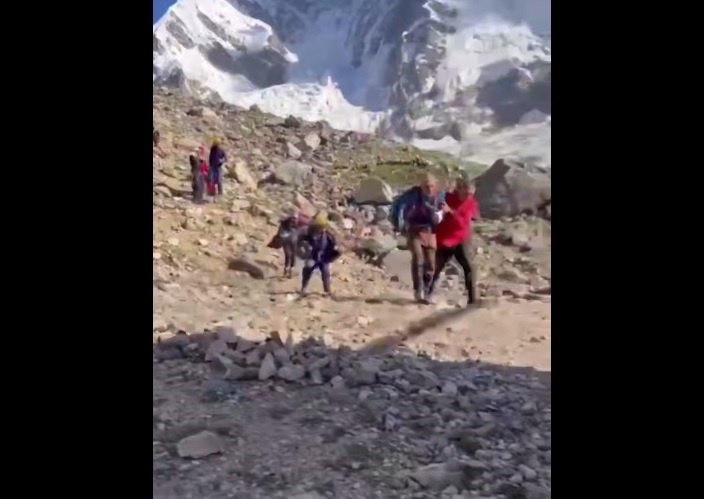    На фото стоп-кадр видеоматериала МЧС России Редактор