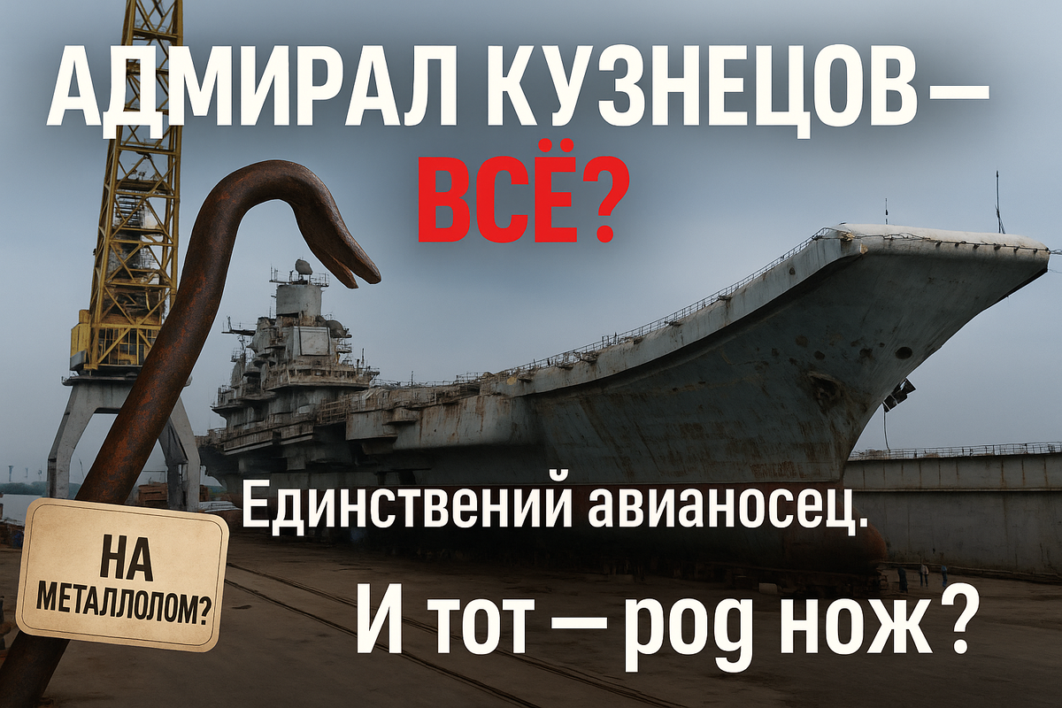 🚢 Единственный авианосец России хотят списать?! 😱 «Адмирал Кузнецов» — конец легенды?