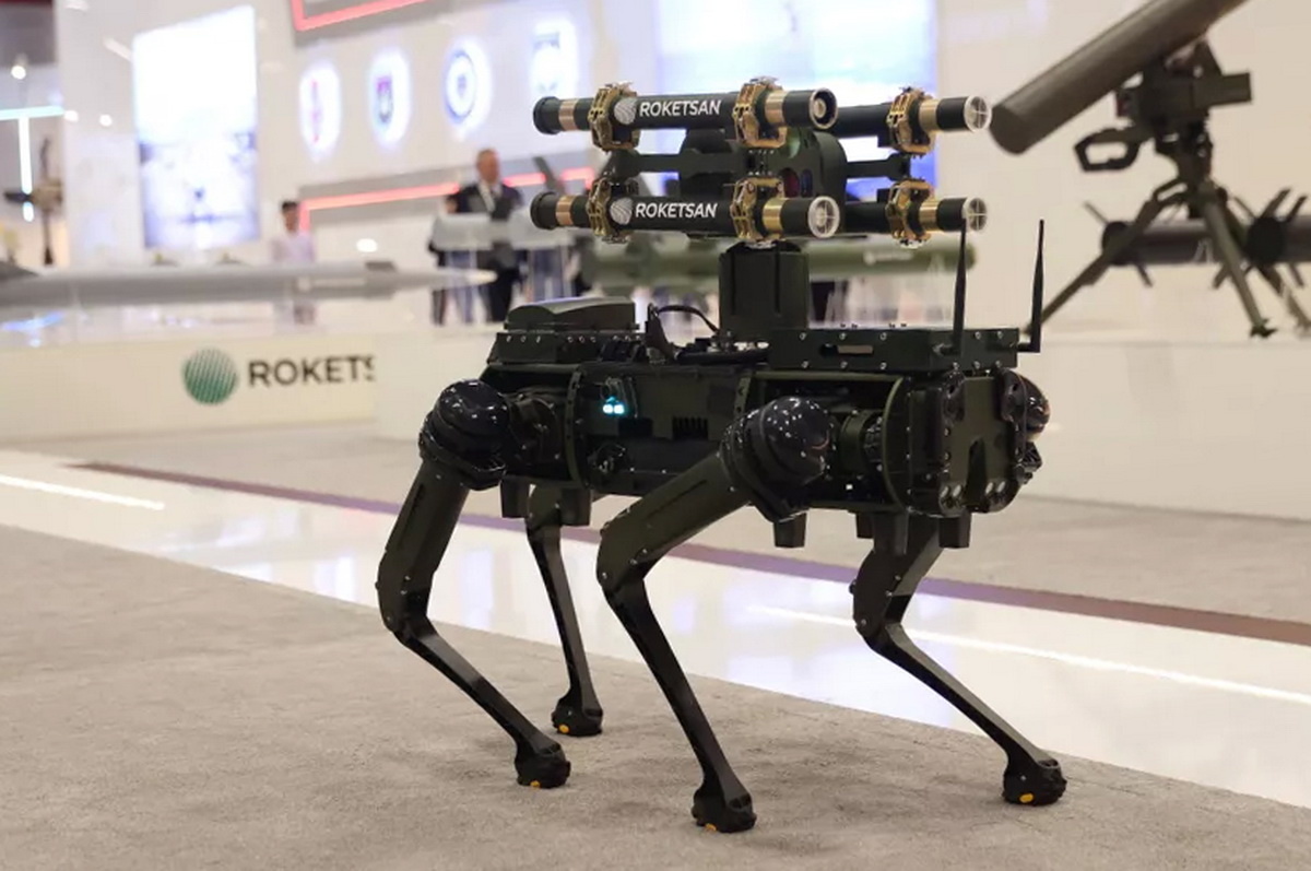 Роботизированная собака KOZ от турецкой оборонной компании Roketsan