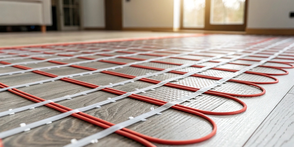 Тёплый пол в загородном доме