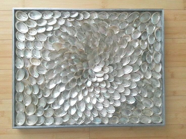 Картина из раковин