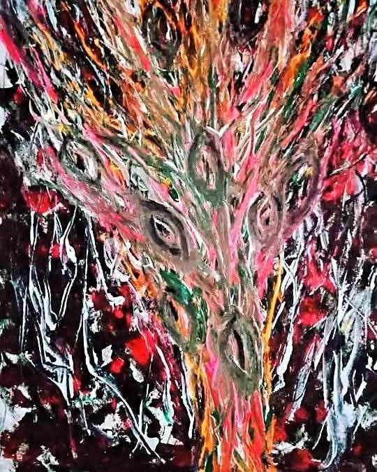 "Древо жизни", А4, акрил, автор: Игорь Анатольевич Абрамов