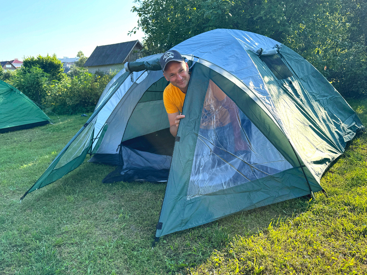 Лето 2025, та же самая палатка