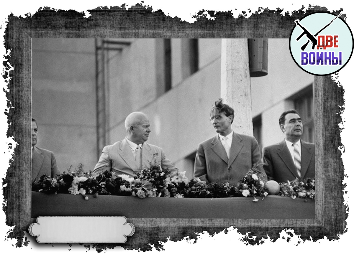 Хрущёв, Суслов и Брежнев. Фото в открытом доступе.