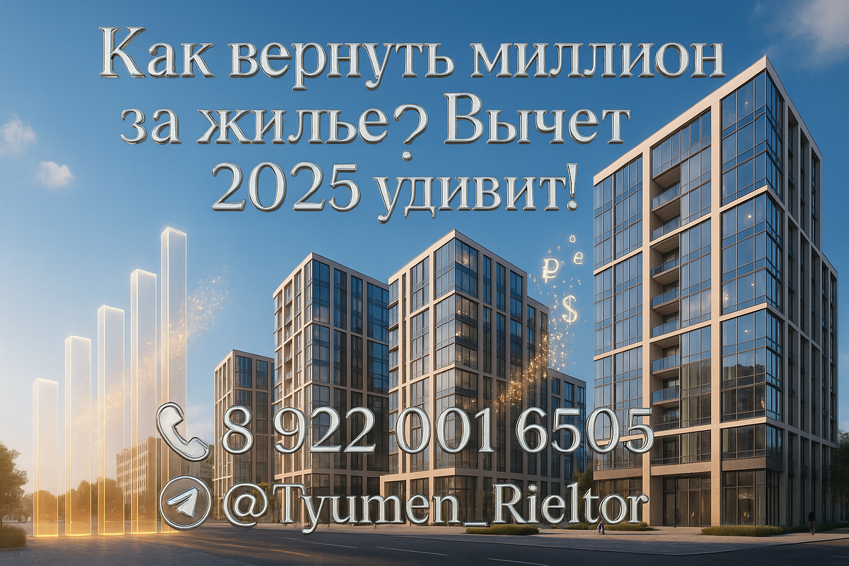    Как вернуть миллион за жилье? Вычет 2025 удивит! Святослав Шакин