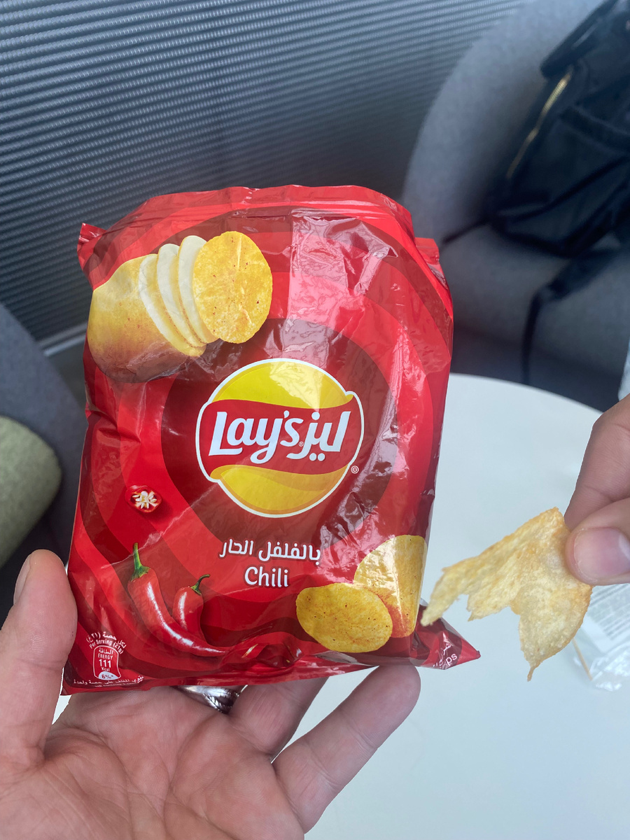 Фото чипсов Lays Chili.