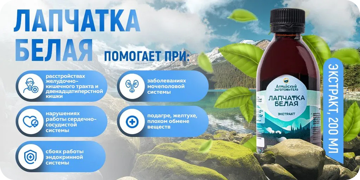 «Алтайский заготовитель» Лапчатка белая