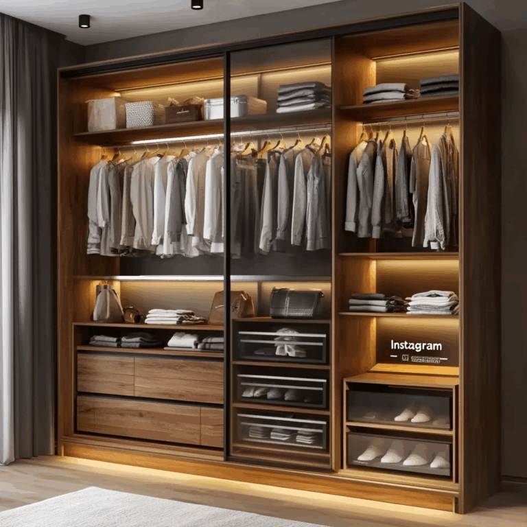    Встроенная гардеробная: порядок и больше места без переплат svkuhni77