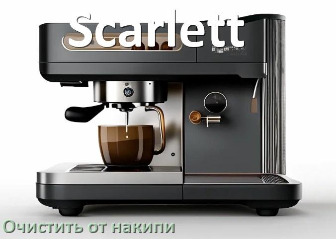 
Инструкция по очистке от накипи кофемашины Scarlett
