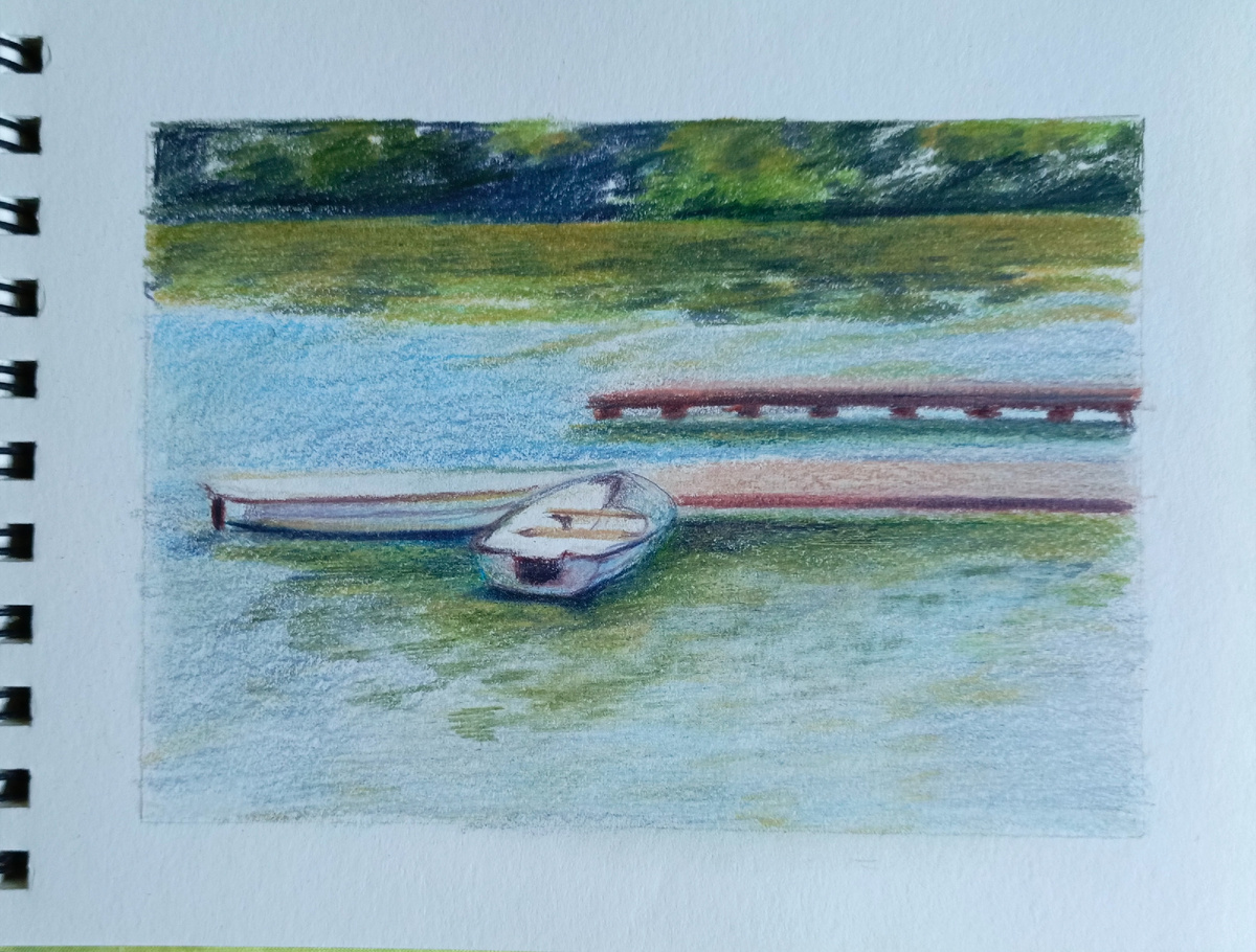 По следам пленэра в Царицыно.