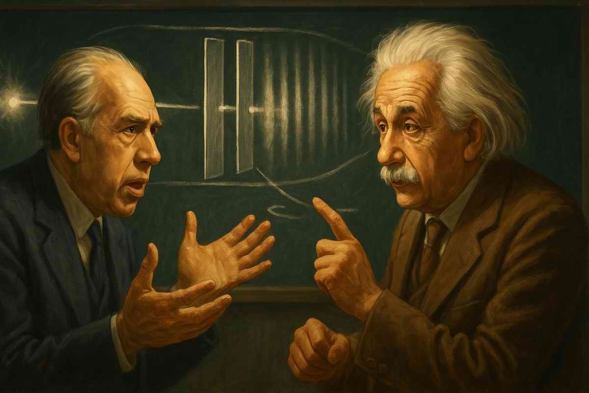 Квантовый дуализм | Эксперимент с двумя щелями | Свет как волна и частица