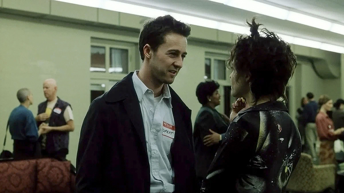 Кадр из фильма "Бойцовский клуб"