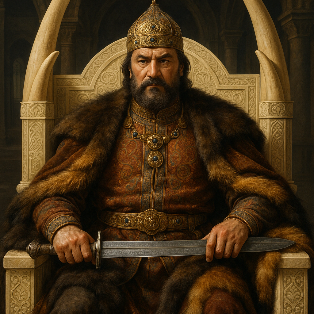 Булгары торговали: соболями и мехами, и дамасскими клинками