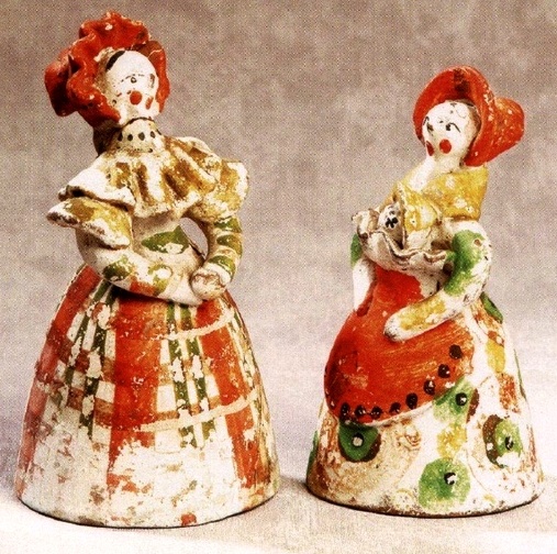 "Барышня и кормилица" Кон.19 в. Киров, Музей дымковской игрушки.