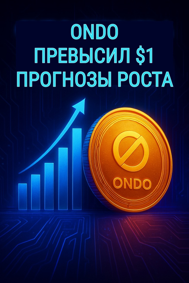 ONDO пробил $1: аналитики видят цели в $2 и даже $10