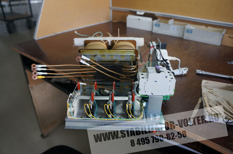 Полный цикл производства стабилизаторов Вольтер