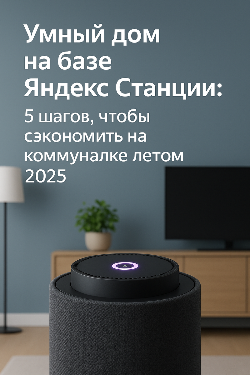 Умный дом на базе Яндекс Станции