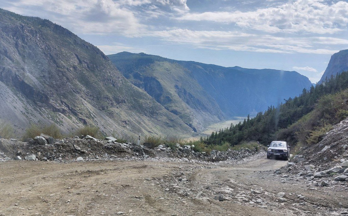 Вид из окна автомобиля