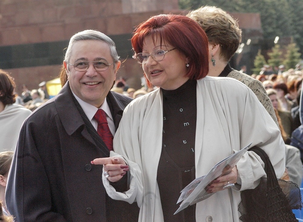 Евгений Петросян и Елена Степаненко