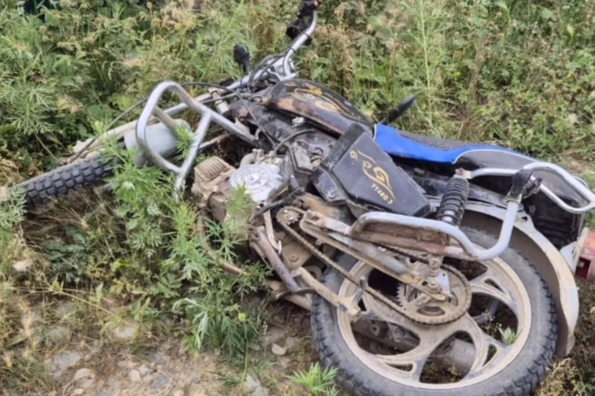    Ребёнок на мотоцикле пострадал в ДТП с легковушкой в Хабаровском крае