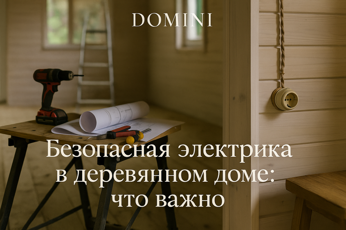    Безопасная электрика в деревянном доме: советы для Подмосковья