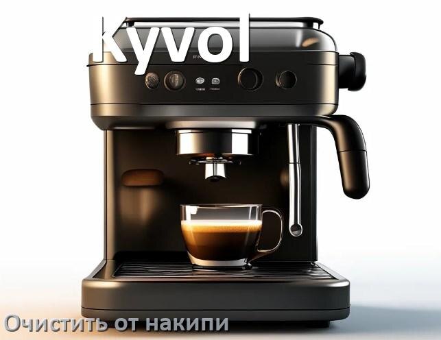 
Инструкция по очистке от накипи кофемашины Kyvol
