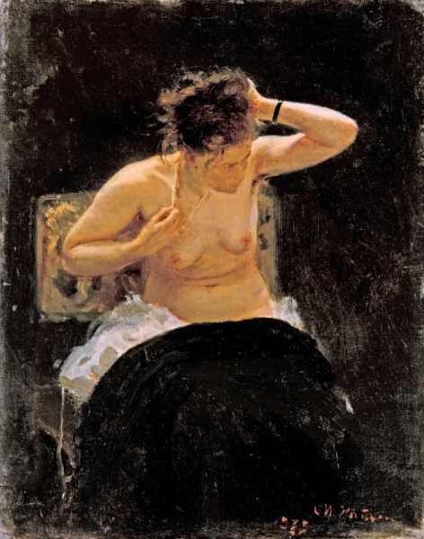 Илья Репин, "Этюд к картине "Садко"