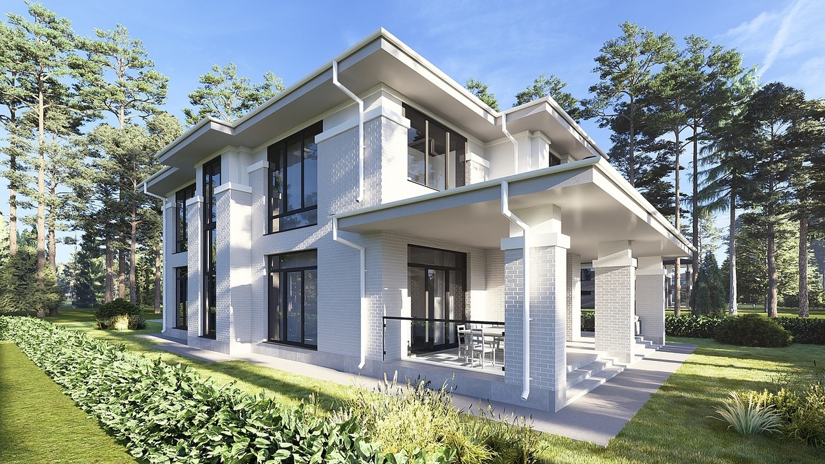 Рендеры поректа «Вивьен»